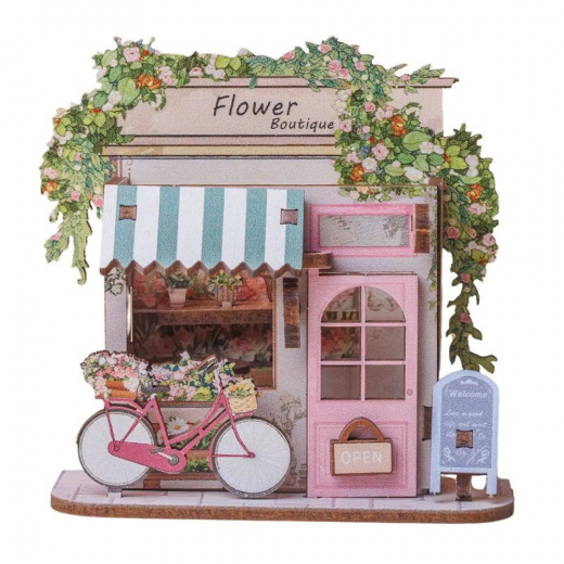 Gör Det Själv Kylskåpsmagnet - Flower Shop i gruppen PUSSEL / Modellbyggen hos Spelexperten (FS001)