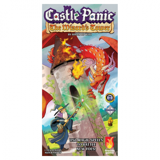 Castle Panic: The Wizard's Tower (Exp.) i gruppen SÄLLSKAPSSPEL / Expansioner hos Spelexperten (FSD1017)