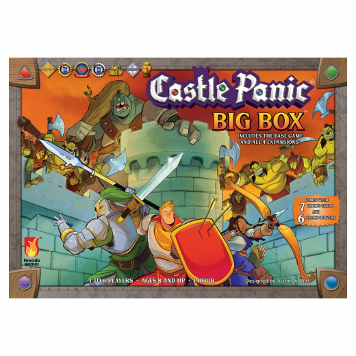 Castle Panic: Big Box i gruppen SÄLLSKAPSSPEL / Strategispel hos Spelexperten (FSD2021)