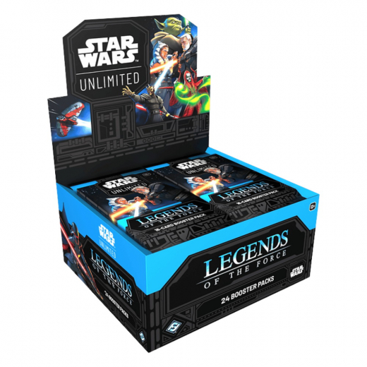 Star Wars: Unlimited - Legends of the Force Booster Display i gruppen SÄLLSKAPSSPEL / Kortspel hos Spelexperten (FSWH0501-DIS)