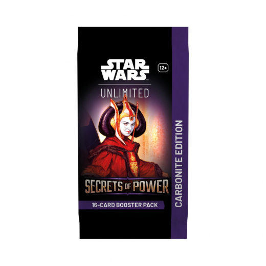 Star Wars: Unlimited - Secrets of Power Carbonite Booster Pack i gruppen SÄLLSKAPSSPEL / Kortspel hos Spelexperten (FSWH0605)