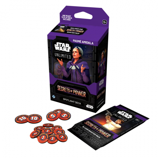Star Wars: Unlimited - Secrets of Power - Padmé Amidala i gruppen SÄLLSKAPSSPEL / Kortspel hos Spelexperten (FSWH0610-PAD)