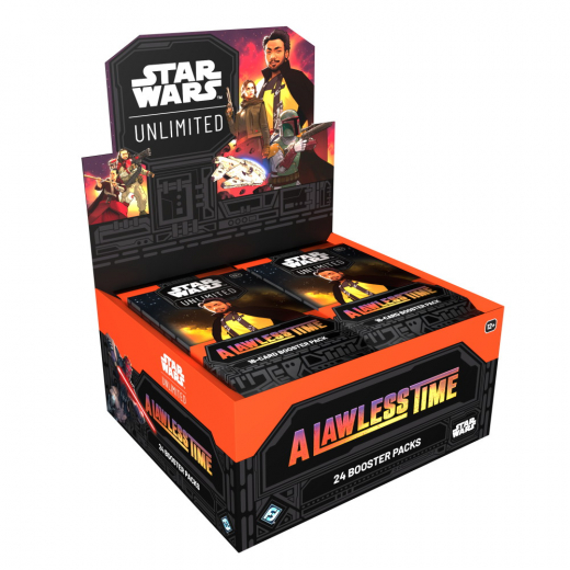 Star Wars: Unlimited - A Lawless Time Booster Display i gruppen SÄLLSKAPSSPEL / Kortspel hos Spelexperten (FSWH0701-DIS)
