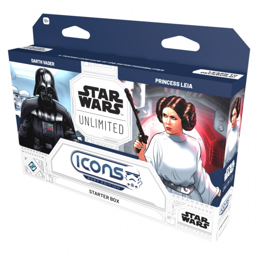 Star Wars: Unlimited - Icons Starter Box i gruppen SÄLLSKAPSSPEL / Spelserier / Star Wars: Unlimited TCG hos Spelexperten (FSWHA018)