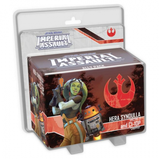 Star Wars: Imperial Assault - Hera Syndulla and C1-10P Ally Pack (Exp.) i gruppen SÄLLSKAPSSPEL / Expansioner hos Spelexperten (FSWI43)