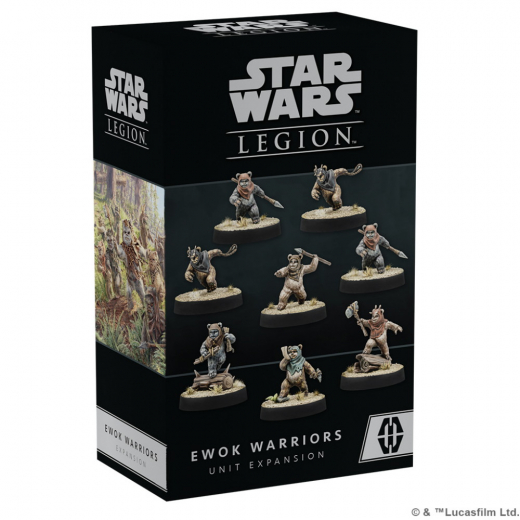 Star Wars: Legion - Ewok Warriors Unit (Exp.) i gruppen SÄLLSKAPSSPEL / Expansioner hos Spelexperten (FSWL109)