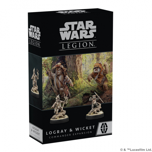 Star Wars: Legion - Logray & Wicket (Exp.) i gruppen SÄLLSKAPSSPEL / Expansioner hos Spelexperten (FSWL110)