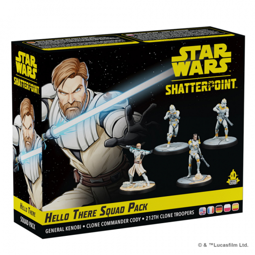 Star Wars: Shatterpoint - Hello There Squad Pack (Exp.) i gruppen SÄLLSKAPSSPEL hos Spelexperten (FSWP06)
