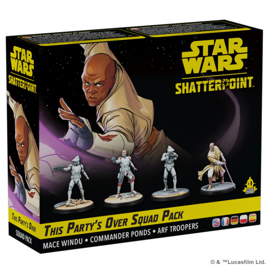 Star Wars: Shatterpoint - This Party's Over Squad Pack (Exp.) i gruppen SÄLLSKAPSSPEL / Expansioner hos Spelexperten (FSWP08)