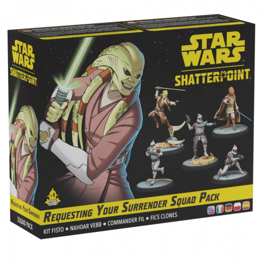 Star Wars: Shatterpoint - Requesting Your Surrender Squad Pack (Exp.) i gruppen SÄLLSKAPSSPEL / Spelserier / Star Wars Shatterpoint hos Spelexperten (FSWP37)