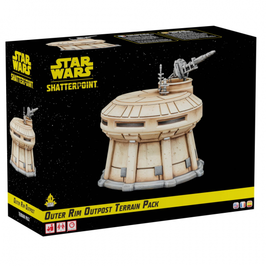 Star Wars: Shatterpoint - Outer Rim Outpost Terrain Pack (Exp.) i gruppen SÄLLSKAPSSPEL / Spelserier / Star Wars Shatterpoint hos Spelexperten (FSWP60)