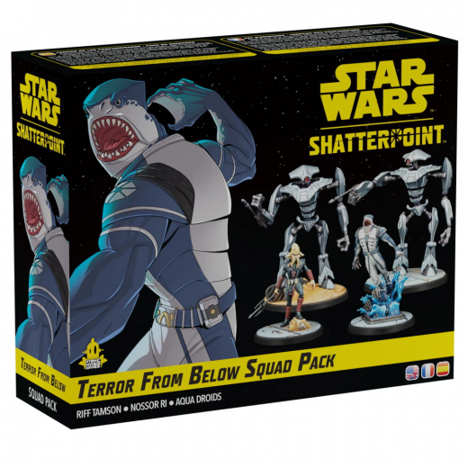 Star Wars: Shatterpoint - Terror From Below Squad Pack (Exp.) i gruppen SÄLLSKAPSSPEL / Spelserier / Star Wars Shatterpoint hos Spelexperten (FSWP63)
