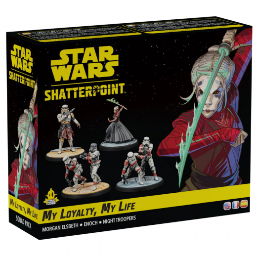 Star Wars: Shatterpoint - My Loyalty, My Life Squad Pack (Exp.) i gruppen SÄLLSKAPSSPEL / Spelserier / Star Wars Shatterpoint hos Spelexperten (FSWP83)