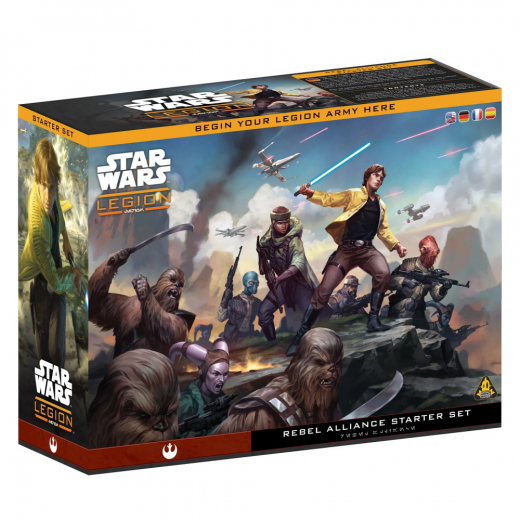 Star Wars: Legion - Rebel Alliance Starter Set (Exp.) i gruppen SÄLLSKAPSSPEL / Spelserier / Star Wars Legion hos Spelexperten (FSWQ01)