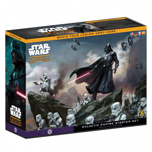 Star Wars: Legion - Galactic Empire Starter Set (Exp.) i gruppen SÄLLSKAPSSPEL / Spelserier / Star Wars Legion hos Spelexperten (FSWQ02)
