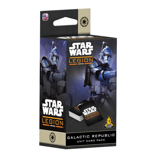 Star Wars: Legion - Galactic Republic Card Pack (Exp.) i gruppen SÄLLSKAPSSPEL / Spelserier / Star Wars Legion hos Spelexperten (FSWQ07)