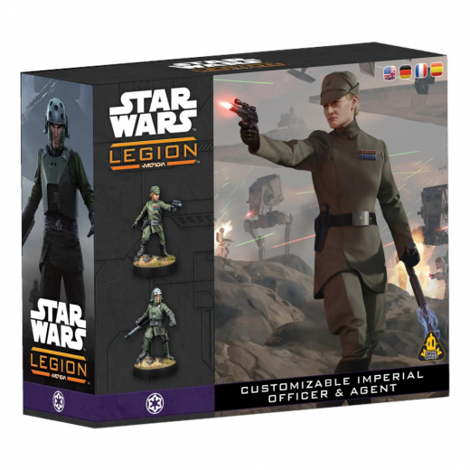 Star Wars: Legion - Customizable Imperial Officer & Agent (Exp.) i gruppen SÄLLSKAPSSPEL / Spelserier / Star Wars Legion hos Spelexperten (FSWQ09)