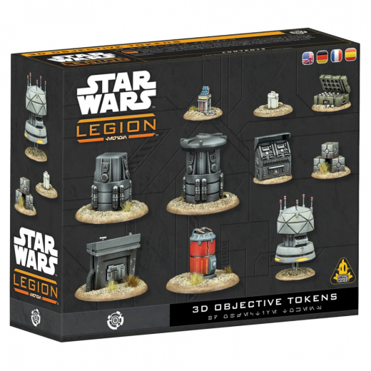Star Wars Legion: 3D Objective Tokens (Exp.) i gruppen SÄLLSKAPSSPEL / Spelserier / Star Wars Legion hos Spelexperten (FSWQ102)