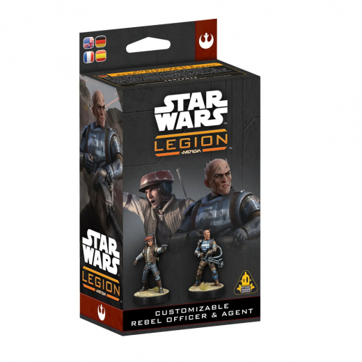 Star Wars: Legion - Customizable Rebel Officer & Agent (Exp.) i gruppen SÄLLSKAPSSPEL / Spelserier / Star Wars Legion hos Spelexperten (FSWQ13)