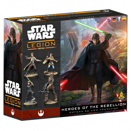 Star Wars: Legion - Heroes of the Rebellion (Exp.) i gruppen SÄLLSKAPSSPEL / Spelserier / Star Wars Legion hos Spelexperten (FSWQ14)