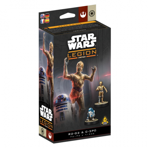 Star Wars: Legion - R2-D2 & C-3PO (Exp.) i gruppen SÄLLSKAPSSPEL / Spelserier / Star Wars Legion hos Spelexperten (FSWQ142)