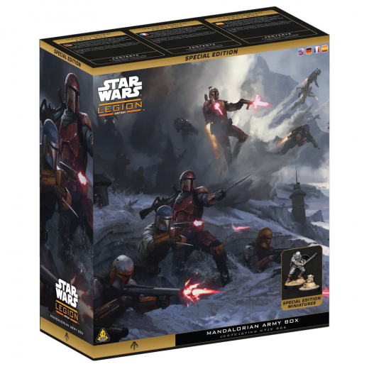 Star Wars: Legion - Mandalorian Army Box (Exp.) i gruppen SÄLLSKAPSSPEL / Spelserier / Star Wars Legion hos Spelexperten (FSWQ150)