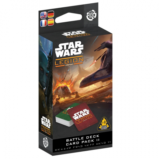 Star Wars: Legion - Battle Deck Card Pack II (Exp.) i gruppen SÄLLSKAPSSPEL / Spelserier / Star Wars Legion hos Spelexperten (FSWQ151)