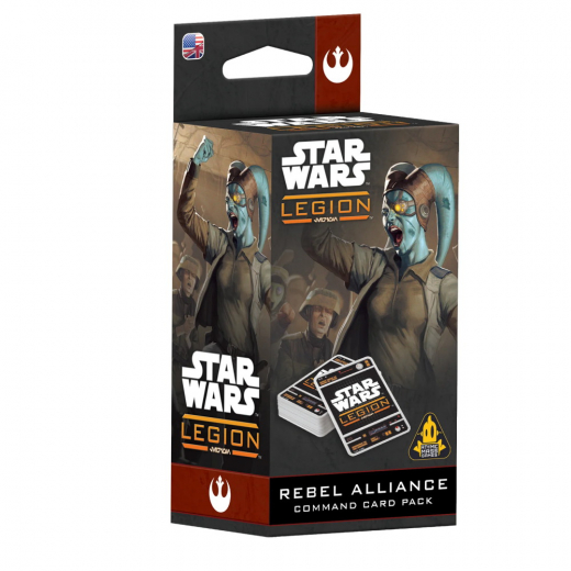 Star Wars: Legion - Rebel Alliance Command Card Pack (Exp.) i gruppen SÄLLSKAPSSPEL / Spelserier / Star Wars Legion hos Spelexperten (FSWQ155)