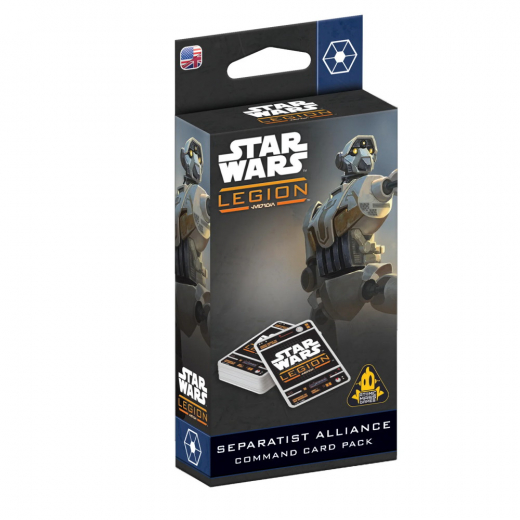 Star Wars: Legion - Separatist Alliance Command Card Pack (Exp.) i gruppen SÄLLSKAPSSPEL / Spelserier / Star Wars Legion hos Spelexperten (FSWQ158)