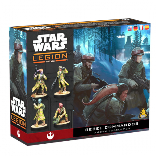 Star Wars: Legion - Rebel Commandos Unit (Exp.) i gruppen SÄLLSKAPSSPEL / Expansioner hos Spelexperten (FSWQ16)