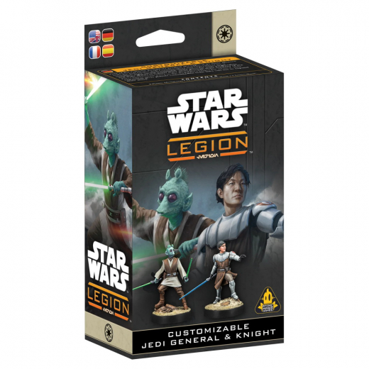 Star Wars: Legion - Customizable Jedi General & Knight (Exp.) i gruppen SÄLLSKAPSSPEL / Spelserier / Star Wars Legion hos Spelexperten (FSWQ20)