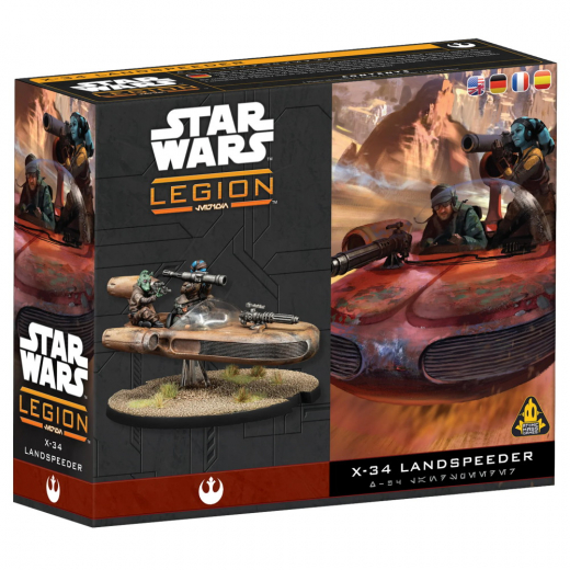 Star Wars: Legion - X-34 Landspeeder (Exp.) i gruppen SÄLLSKAPSSPEL / Spelserier / Star Wars Legion hos Spelexperten (FSWQ202)