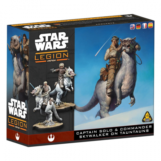 Star Wars: Legion - Captain Solo & Commander Skywalker on Tauntauns (Exp.) i gruppen SÄLLSKAPSSPEL / Spelserier / Star Wars Legion hos Spelexperten (FSWQ41)