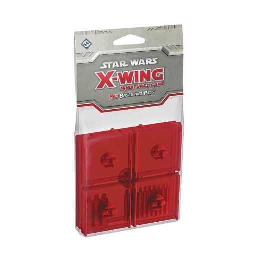 Star Wars: X-Wing Miniatures Game - Red Bases and Pegs (Exp.) i gruppen  hos Spelexperten (FSWX44)