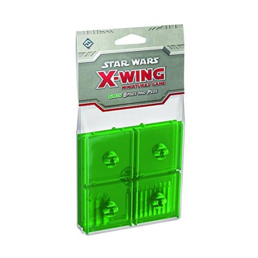 Star Wars: X-Wing Miniatures Game - Green Bases and Pegs (Exp.) i gruppen  hos Spelexperten (FSWX45)