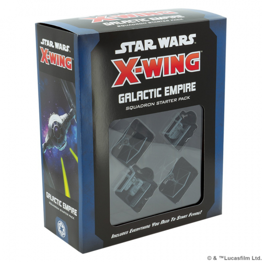 Star Wars: X-Wing - Galactic Empire Squadron Starter Pack (Exp.) i gruppen SÄLLSKAPSSPEL / Spelserier / Star Wars X-Wing hos Spelexperten (FSWZ105)