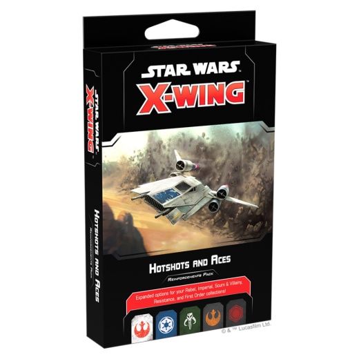 Star Wars: X-Wing - Hotshots and Aces (Exp.) i gruppen SÄLLSKAPSSPEL / Expansioner hos Spelexperten (FSWZ66)