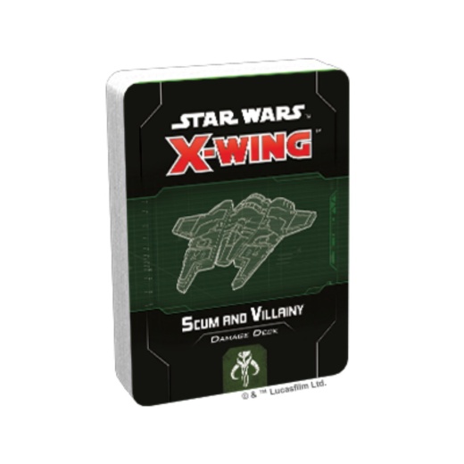 Star Wars: X-Wing - Scum and Villainy Damage Deck (Exp.) i gruppen SÄLLSKAPSSPEL / Expansioner hos Spelexperten (FSWZ74)