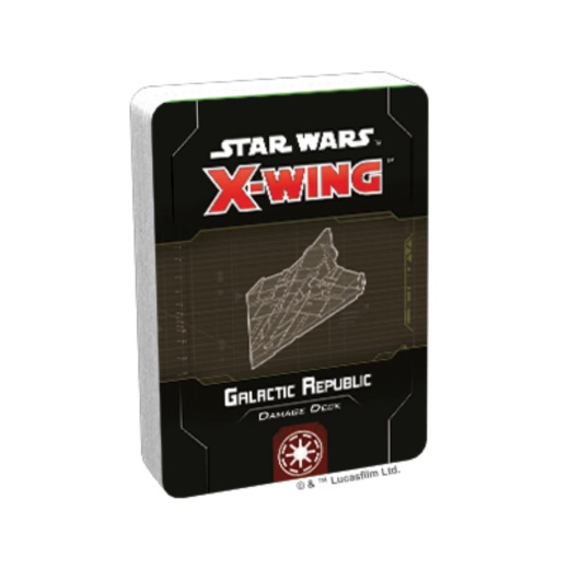 Star Wars: X-Wing - Galactic Republic Damage Deck (Exp.) i gruppen SÄLLSKAPSSPEL / Expansioner hos Spelexperten (FSWZ77)