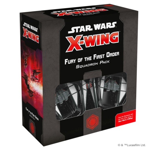 Star Wars: X-Wing - Fury of the First Order Squadron Pack (Exp.) i gruppen SÄLLSKAPSSPEL / Spelserier / Star Wars X-Wing hos Spelexperten (FSWZ87)