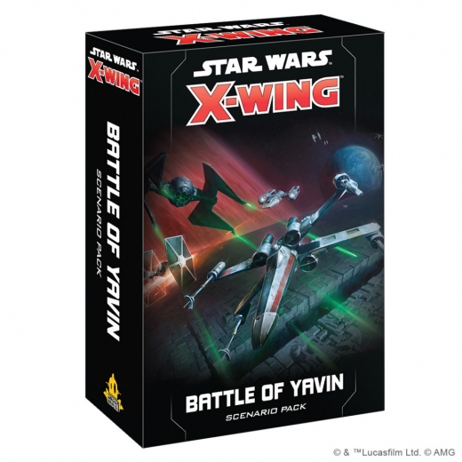 Star Wars: X-Wing - Battle of Yavin Scenario Pack (Exp.) i gruppen SÄLLSKAPSSPEL / Expansioner hos Spelexperten (FSWZ96)
