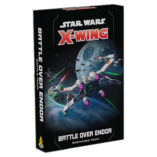 Star Wars: X-Wing - Battle Over Endor Scenario Pack (Exp.) i gruppen SÄLLSKAPSSPEL / Expansioner hos Spelexperten (FSWZ99)