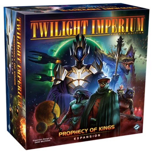 Twilight Imperium (4th ed): Prophecy of Kings (Exp.) i gruppen SÄLLSKAPSSPEL / Expansioner hos Spelexperten (FTI10)