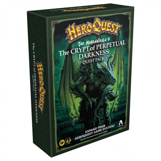 HeroQuest: Joe Manganiello’s - The Crypt of Perpetual Darkness (Exp.) i gruppen SÄLLSKAPSSPEL / Spelserier / HeroQuest hos Spelexperten (G1798UU0)