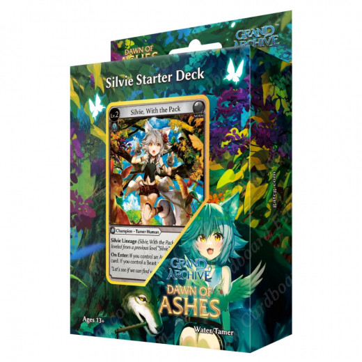 Grand Archive TCG: Dawn of Ashes Starter - Silvie i gruppen SÄLLSKAPSSPEL / Kortspel hos Spelexperten (GA23S1-EN-SIL)