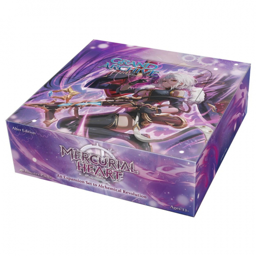 Grand Archive TCG: Mercurial Heart Booster Display i gruppen SÄLLSKAPSSPEL / Kortspel hos Spelexperten (GA24B4-DIS)