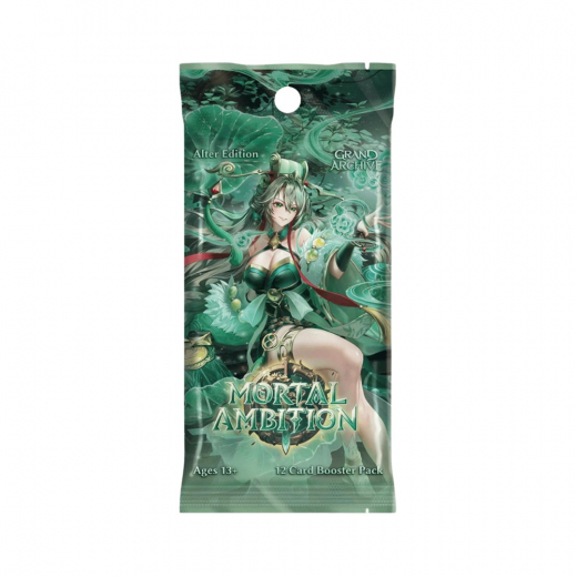 Grand Archive TCG: Mortal Ambition Booster Pack i gruppen SÄLLSKAPSSPEL / Kortspel hos Spelexperten (GA24B5-EN-BOS)
