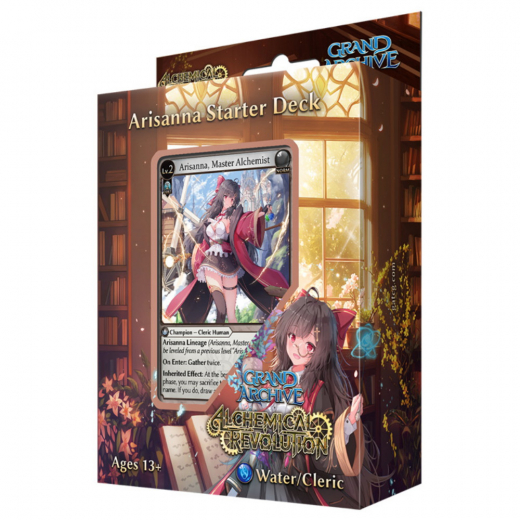 Grand Archive TCG: Alchemical Revolution Starter - Arisanna i gruppen SÄLLSKAPSSPEL / Kortspel hos Spelexperten (GA24S2-EN-ARI)