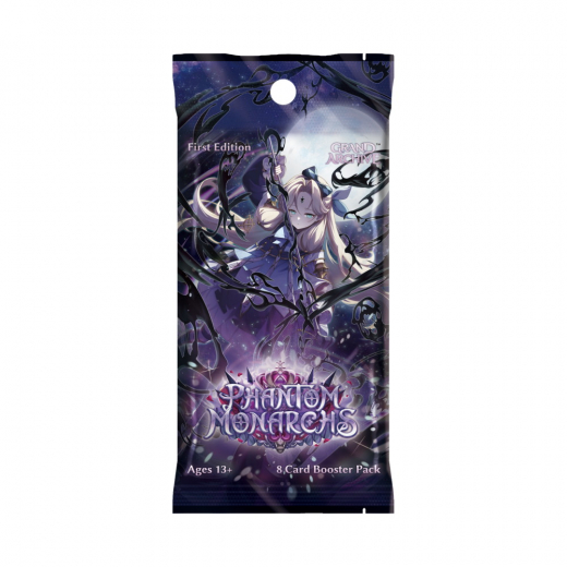 Grand Archive TCG: Phantom Monarchs First Edition Booster Pack i gruppen SÄLLSKAPSSPEL / Kortspel hos Spelexperten (GA25B8-EN-BOS)