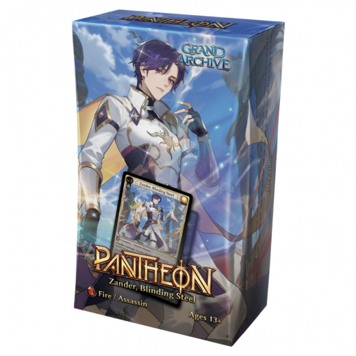 Grand Archive TCG: Pantheon Deck - Zander Blinding Steel i gruppen KOMMANDE RELEASER hos Spelexperten (GA26RDOPD-EN-ZAN)